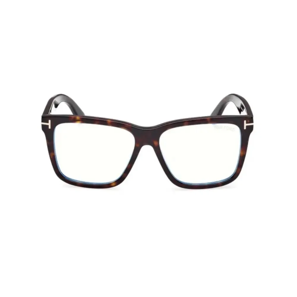 New Tom Ford FT6069-B 052 Tortoiseshell Magnetic Clip-On Square Glasses